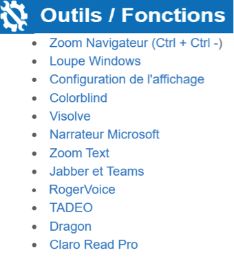 Outils handi-aidants